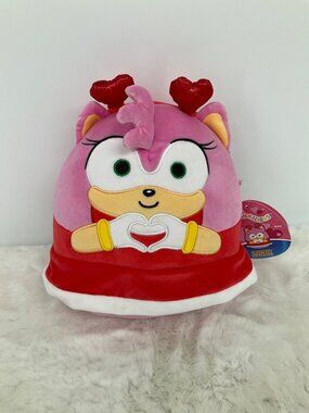 Squishmallows Originals: Sonic the Hedgehog Amy Rose Hearts 9" tall